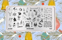 Пластина для стемпинга Go! Stamp 267 Christmas Magic