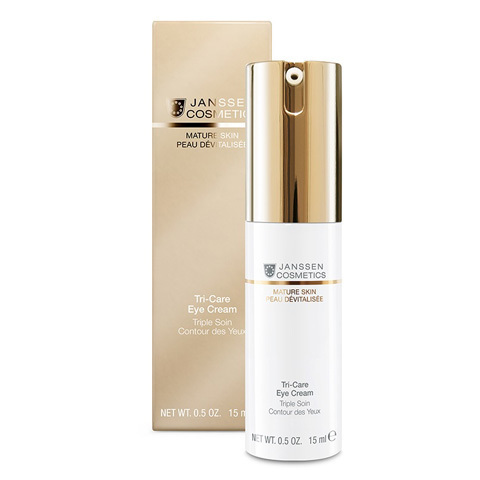 Janssen Mature Skin: Омолаживающий укрепляющий крем для контура глаз с комплексом Cellular Regeneration (Tri-Care Eye Cream)