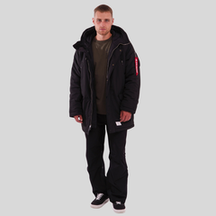 Парка Alpha Industries N-3B Altitude Mod Black (Черная)
