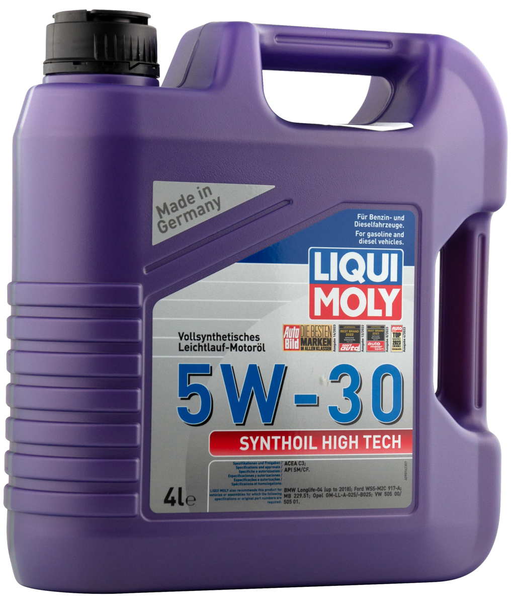 Моторное масло Liqui Moly Synthoil High Tech 5W30 синтетическое 4л