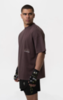 Футболка Boxraw Nakatani x Sparring Club Oversized Коричневый