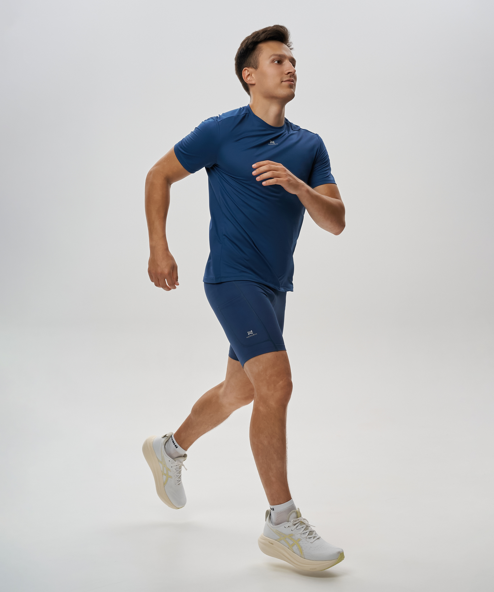 Мужской комплект для тренировок Nordski Run 2.0 dark denim-titan - 2