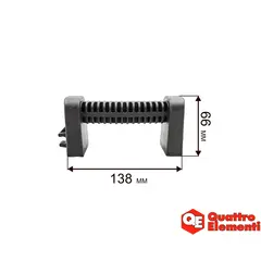 Ручка-рукоятка QUATTRO ELEMENTI D1300F Grande (241-819-003)
