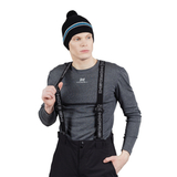 Элитные Горнолыжные брюки Nordski Lavin 2.0 Black мужские с высокой спинкой