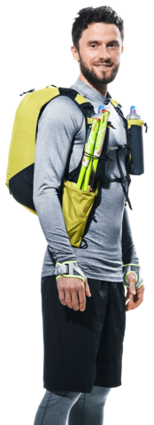Картинка рюкзак беговой Deuter Ascender 13 Sprout - 6