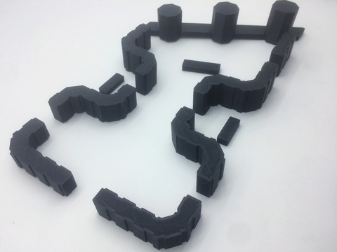 Черный PETG-пластик BestFilament