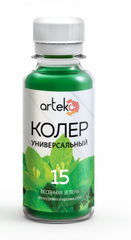 Колер универсальный Весенняя зелень 0,1 Артэко (уп-6шт) (кор 108)
