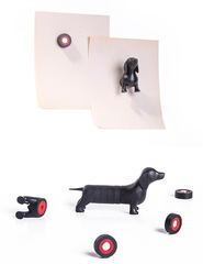 Набор магнитов dachshund, 6 шт.