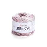 Пряжа YarnArt Linen Soft 7405 черничное пралине