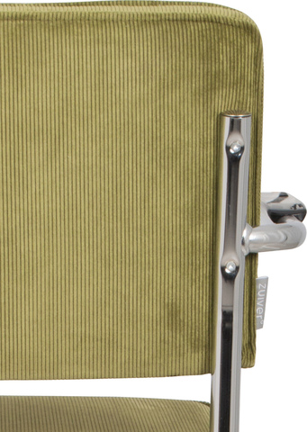 Кресло Zuiver Ridge Kink Rib - green - 1200052