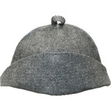 Шапка Банщик серая - 5