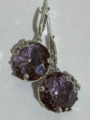 Пандора ( серьги из серебра)