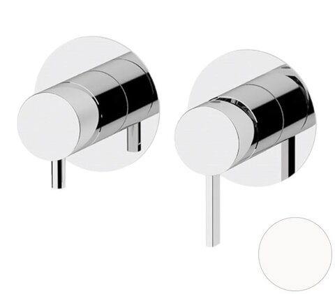 Remer Metrica MC93ZPBO Смеситель для душа, цвет: белый матовый