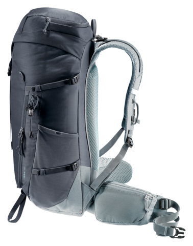 Картинка рюкзак туристический Deuter Trail 30 Black/Shale - 13