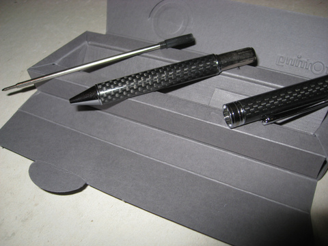 Ручка шариковая Rotring Mailand, Carbon CT, Mblack (SDR502931)