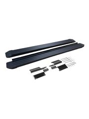 Пороги Rival Slim Black для Лада 4х4 3D