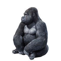 Фигура декоративная Monkey Gorilla Side XL «Горилла сбоку XL», Чёрный