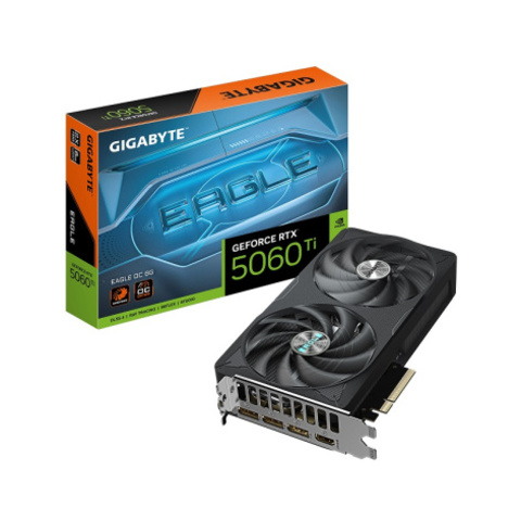 Видеокарта GIGABYTE GeForce RTX 5060 TI EAGLE OC (GV-N506TEAGLE OC-8GD)