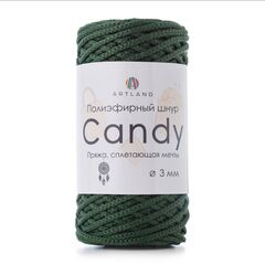 Полиэфирный шнур Candy 3 мм, 200 гр, 100м, хаки