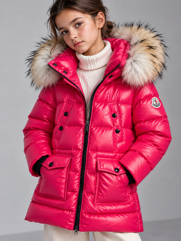 Зимний пуховик Moncler, 116-128