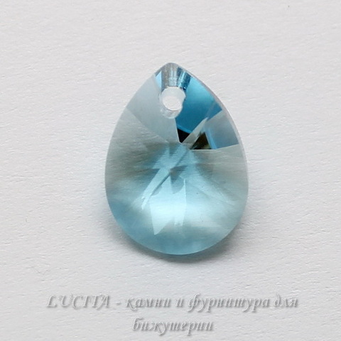 6128 Подвеска Сваровски Капля Aquamarine (12 мм) ()