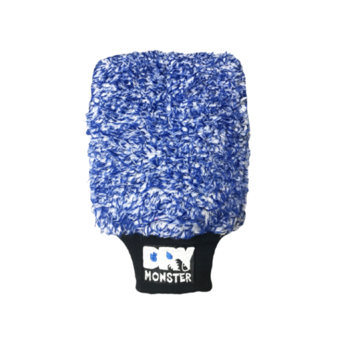 Dry Monster DMM-B - Синяя микрофибровая варежка для мойки MITT