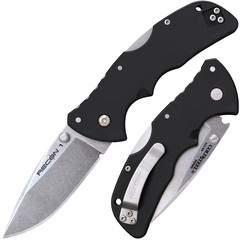 Фото Нож складной Cold Steel Mini Recon 1 Spear Point, сталь AUS-10A, рукоять термопластик GRN, черный
