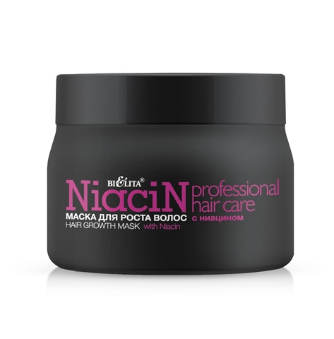 Маска для роста волос с ниацином 300мл Про.линия HAIR CARE