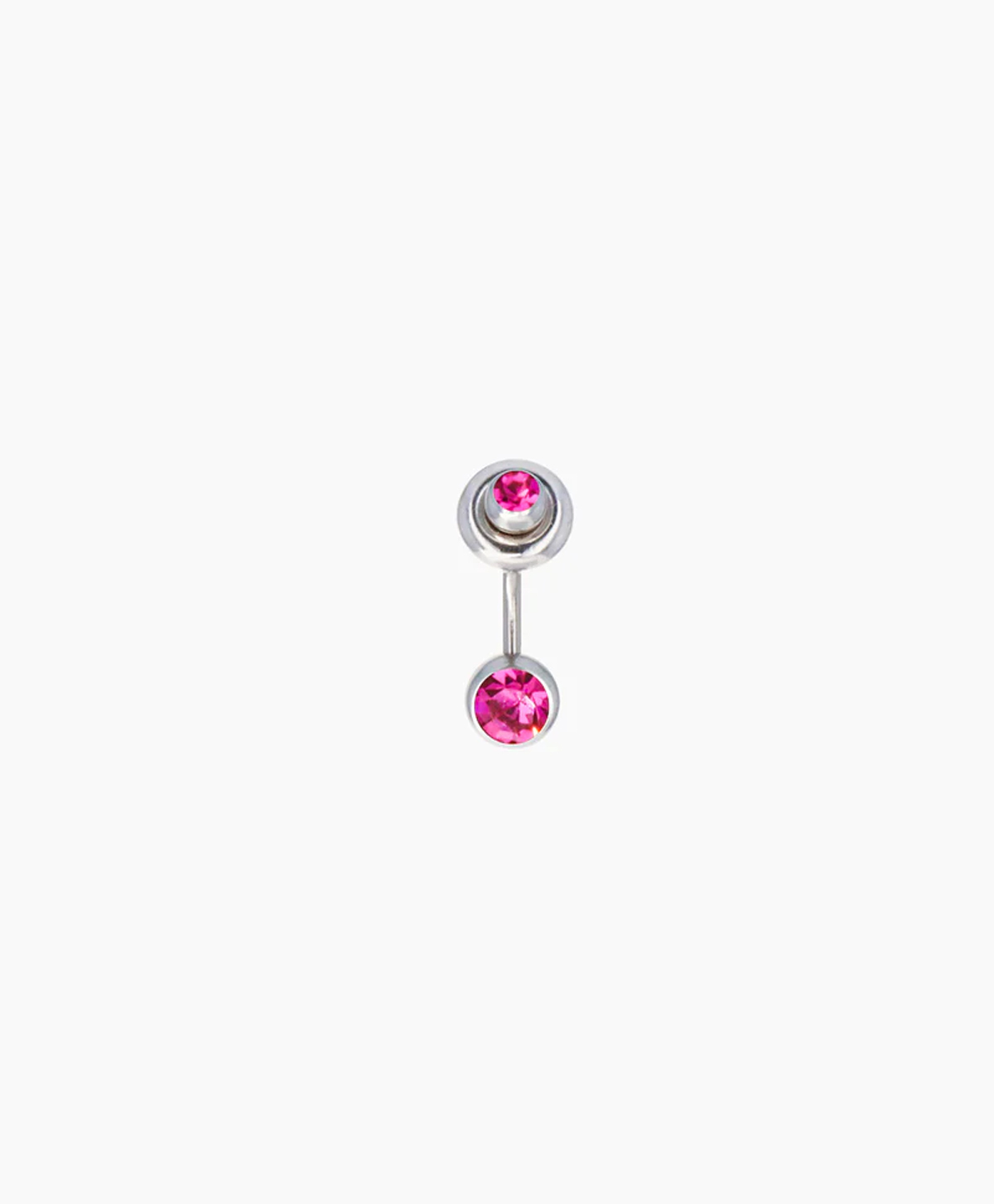 Моносерьга MINDY FUCHSIA