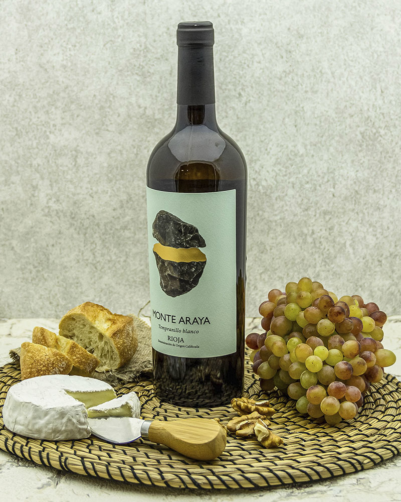 Вино Bodegas Del Medievo Монте Арайя Темпранильо Белое сухое 2018 г.у. 12,5% 0,75 л, Испания