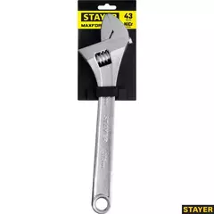 STAYER MAXFORCE, 375/43 мм, разводной ключ (2725-37)