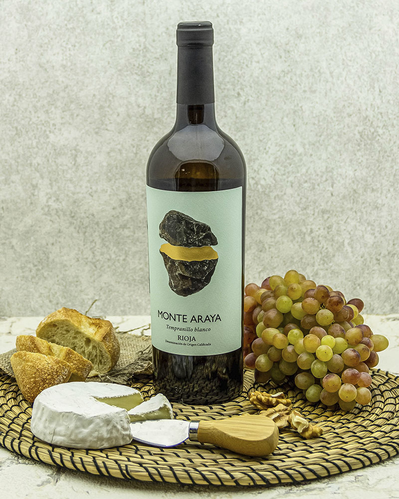 Вино Bodegas Del Medievo Монте Арайя Темпранильо Белое сухое 2018 г.у. 12,5% 0,75 л, Испания