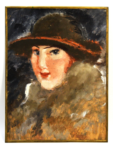 Шемякин М. Ф. (1875–1944) «Портрет пианистки Наталии Балк». Масло. 1926 г.