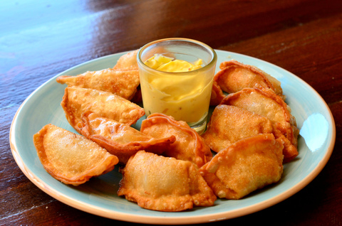 Пельмешки Гёдза с креветкой