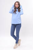 Джинсы для беременных (SUPER SKINNY) 13786 т.синий