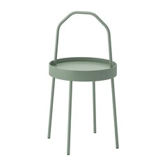 Приставной столик IKEA BURVIK (БУРВИК), Хаки, 38 см