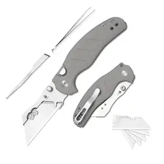 Фото Складной нож Kizer C01C Uti 1, сталь 5Cr15MoV, рукоять G10, серый