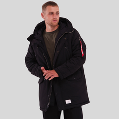 Парка Alpha Industries N-3B Altitude Mod Black (Черная)