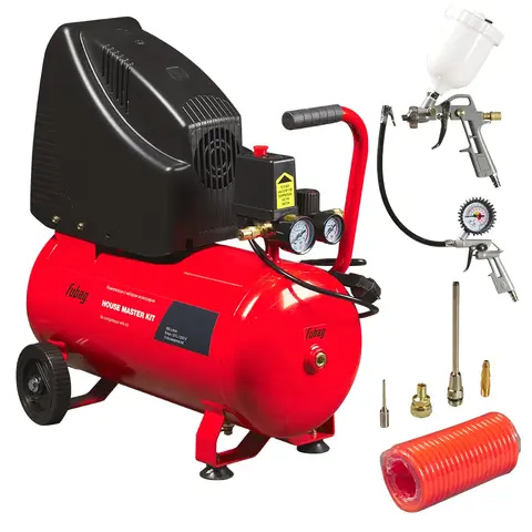 Компрессор безмасляный Fubag House Master Kit OL 195/24 + 5 предметов