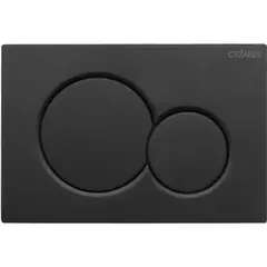 Cezares STYLUS-BTN-NOP Кнопка смыва, черный матовый фото