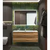 BelBagno MARINO-CER-N-1200-2C-SO-RR-P База под раковину подвесная с двумя выкатными ящиками, Rovere Rustico, 1196x460x500