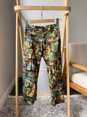 Хлопковые брюки Off White, 128