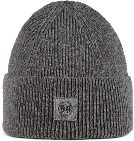 Картинка шапка вязаная Buff Knitted Hat Upcycled Grey Heather - 1