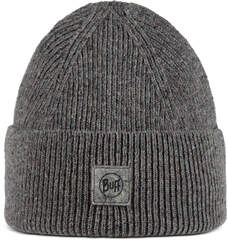 Шапка Buff Knitted Hat Upcycled Merino Grey Heather
