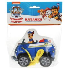 Каталка Буратино, Щенячий патруль Гонщик, 12 см, дерево, PAWPET-12
