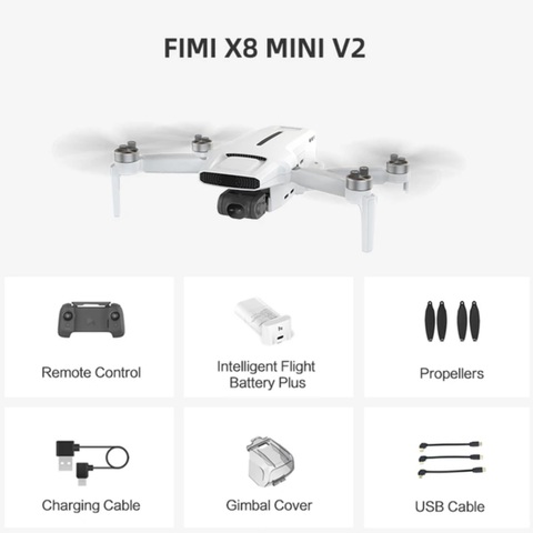 Квадрокоптер Fimi X8 Mini V2 2023 с Intelligent battery Plus
