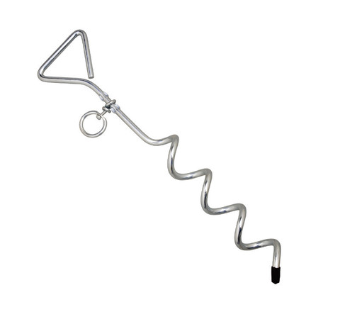 Колышек для туристической палатки спиральный ACECAMP Screw Steel Peg