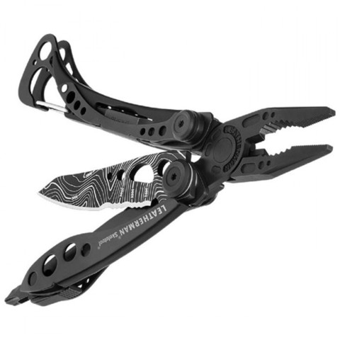 Мультитул Leatherman Topo Skeletool 100 mm, 7 функций, чёрный (832755)
