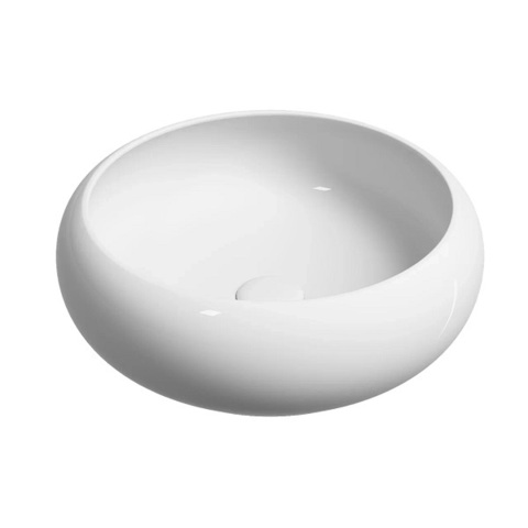 Ceramica Nova Element CN6050 Умывальник чаша накладная круглая, 36x36, цвет: белый