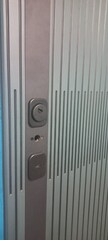 Входная металлическая дверь в квартиру c шумоизоляцией Лабиринт Иссида Велутто верде 27 Эмаль белая RAL 9003 (белый матовый, без текстуры)